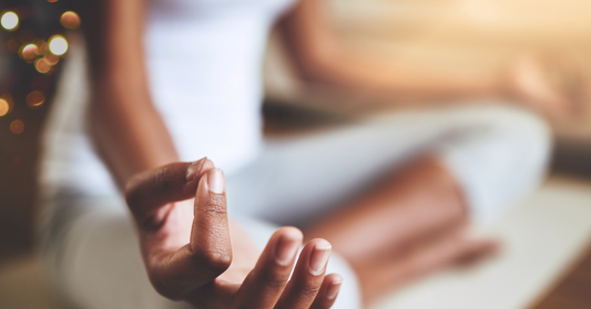 Photo image of Lady Meditating. Words of Wisdom Meditation Blog Page. Introduction to Meditation